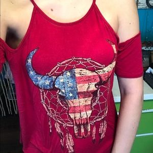 Bull Skull Top🐂❤️